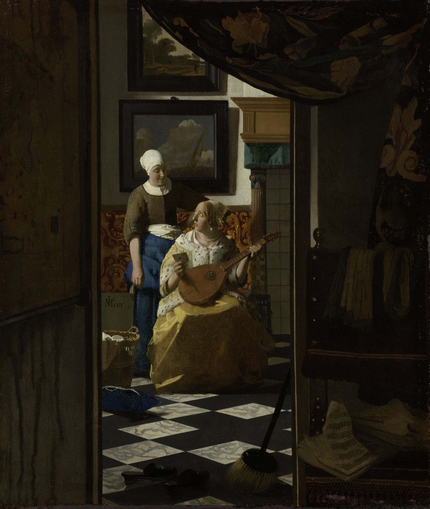 De liefdesbrief van Johannes Vermeer, Rijksmuseum
