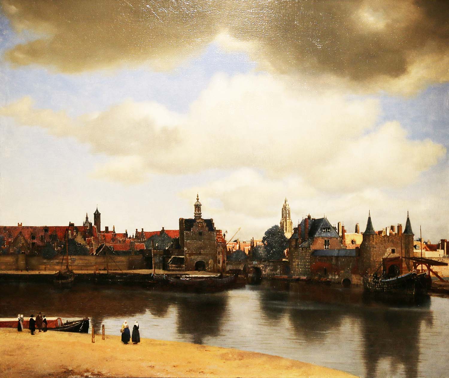 Gezicht op Delft van Johannes Vermeer.